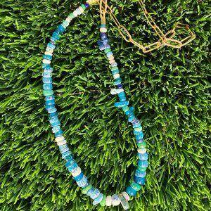 Meredith Waterstraat antique African beaded necklace